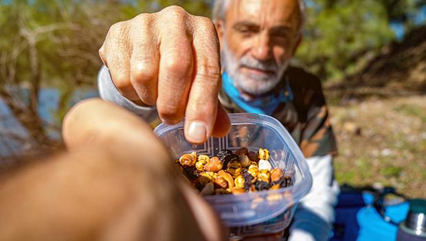 Carbs are a staple for energy on hikes