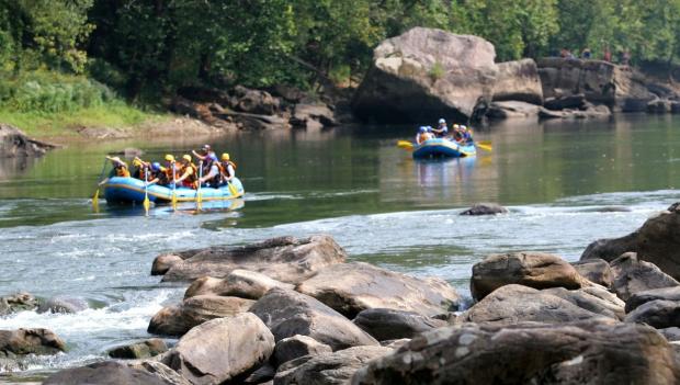 River Rafting Camping Trip