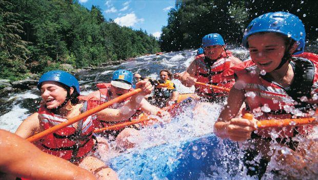 Exciting whitewater rafting adventures